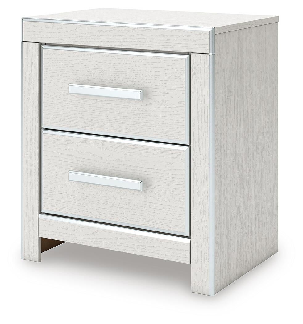 Birmonton  Upholstered Panel Platform Storage Bed, Dresser, Mirror, Chest And Nightstand