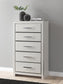 Birmonton  Upholstered Panel Platform Bed, Dresser, Mirror And Nightstand