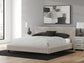 Birmonton California  Upholstered Bed, Dresser, Mirror And Nightstand