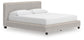 Birmonton California  Upholstered Bed, Dresser And Mirror