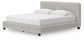 Birmonton  Upholstered Bed, Dresser And Mirror