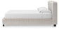 Birmonton  Upholstered Bed, Dresser And Mirror