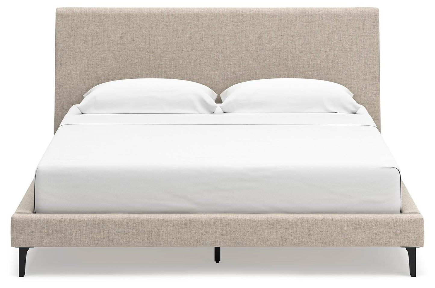 Cielden  Upholstered Bed With Roll Slats, Dresser, Mirror, Chest And Nightstand