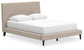 Cielden  Upholstered Bed With Roll Slats, Dresser, Mirror, Chest And Nightstand