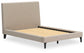 Cielden  Upholstered Bed With Roll Slats, Dresser, Mirror, Chest And Nightstand