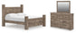 Keithland  Poster Bed, Dresser And Mirror