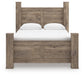 Keithland  Poster Bed With Mirrored Dresser