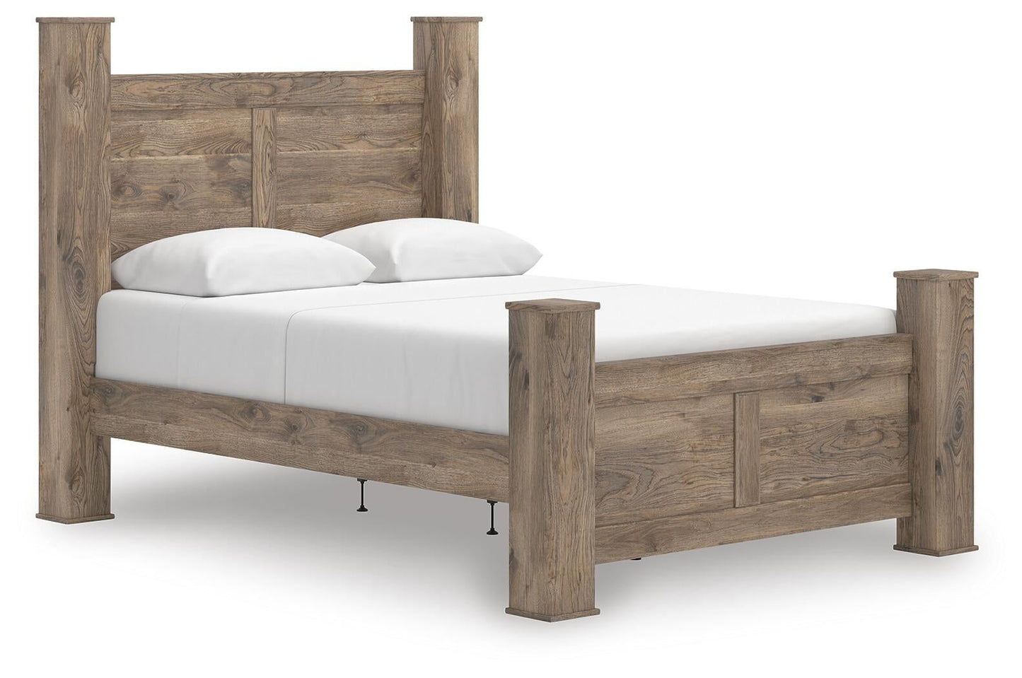 Keithland  Poster Bed With Mirrored Dresser