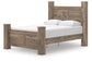 Keithland  Poster Bed With Mirrored Dresser
