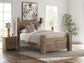 Keithland  Poster Bed With Mirrored Dresser