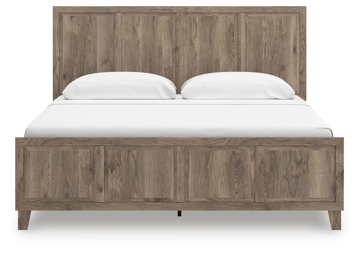 Keithland  Panel Bed With Mirrored Dresser And Nightstand
