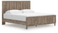 Keithland  Panel Bed With Mirrored Dresser And Nightstand