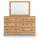 Galletyn  Panel Bed With Mirrored Dresser