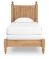 Galletyn  Panel Bed With Mirrored Dresser