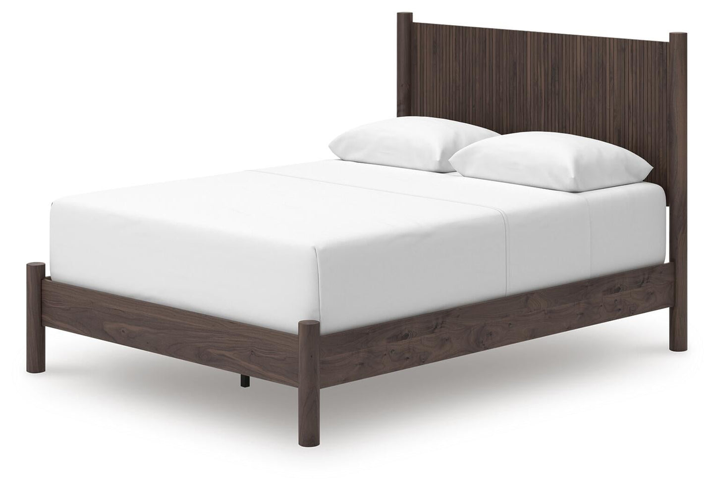Cadmori  Panel Bed, Dresser, Mirror And Nightstand