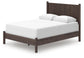 Cadmori  Panel Bed, Dresser, Mirror And Nightstand