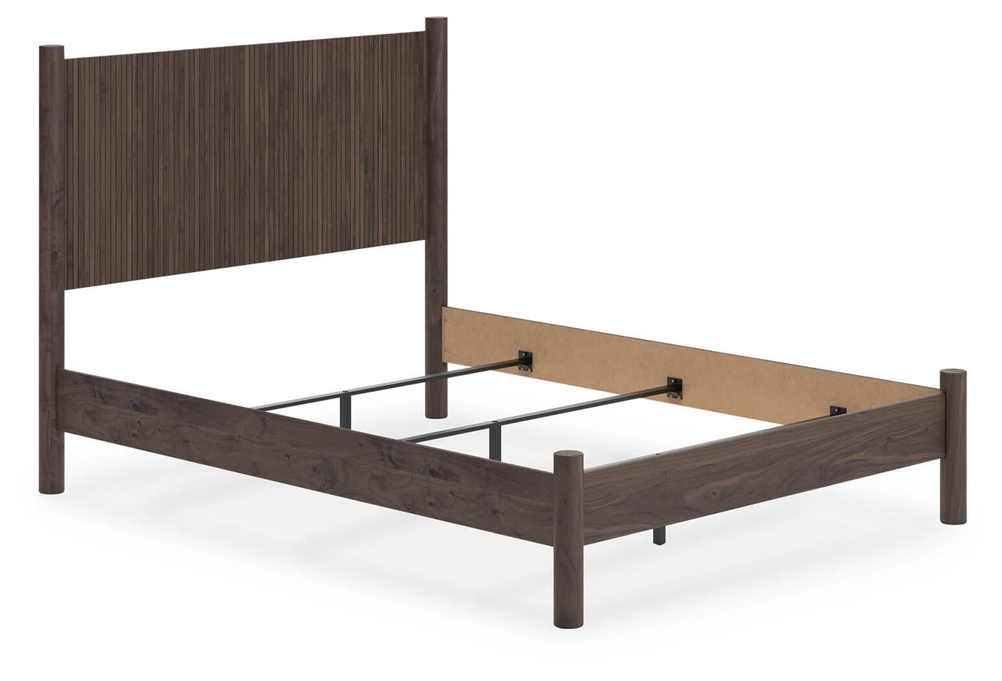 Cadmori  Panel Bed, Dresser, Mirror And Nightstand