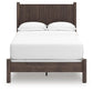Cadmori  Panel Bed, Dresser And Mirror