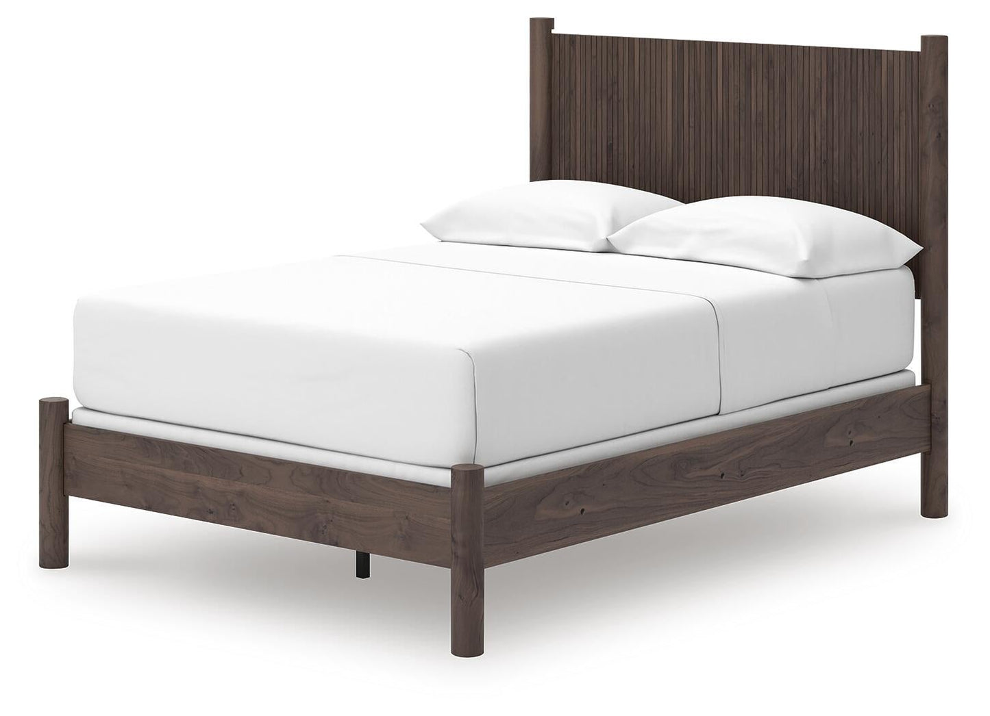 Cadmori  Panel Bed, Dresser And Mirror