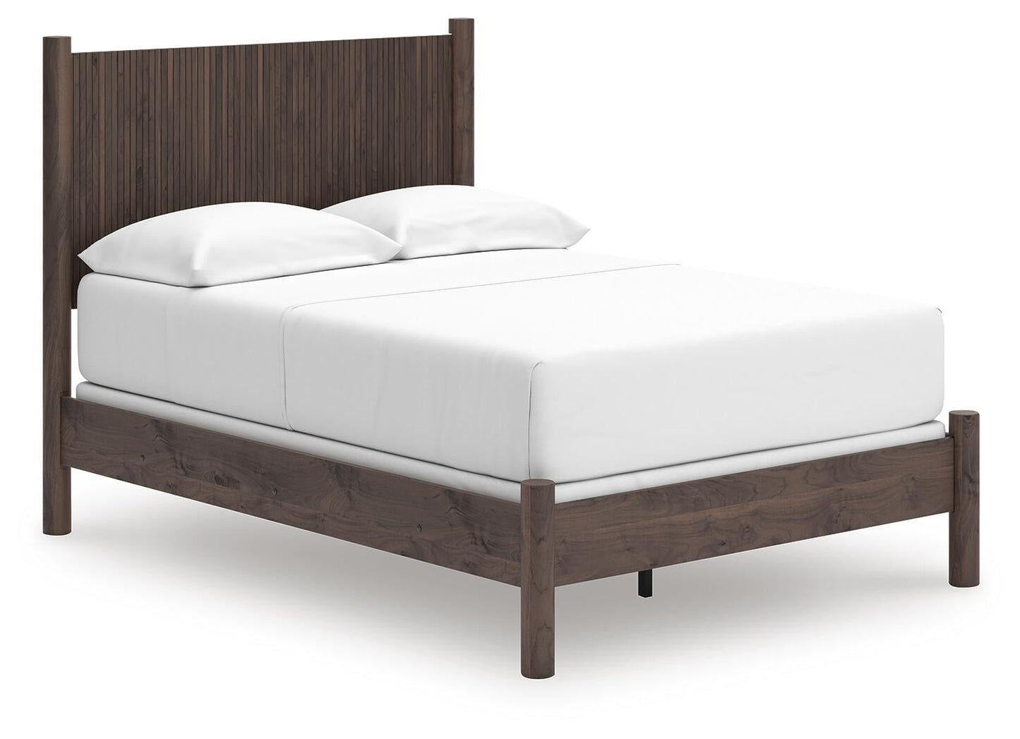Cadmori  Panel Bed, Dresser And Mirror