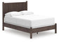 Cadmori  Panel Bed, Dresser And Mirror