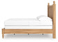 Aleaport  Panel Bed With Mirrored Dresser
