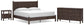 Cadmori  Panel Platform Bed, Dresser, Mirror And Nightstand