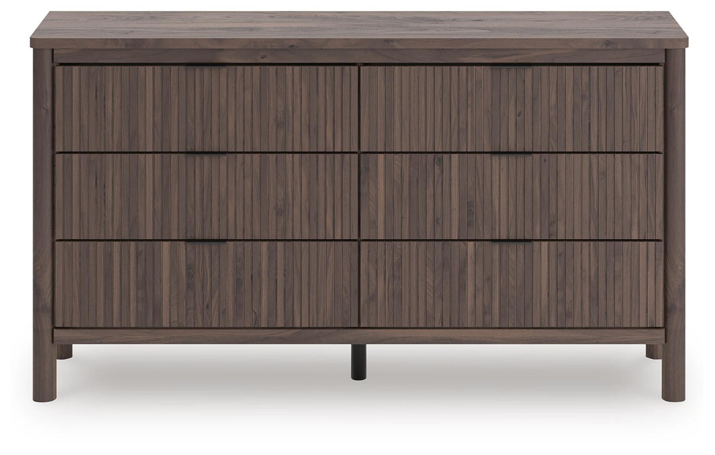 Pamytta  Panel Platform Bed, Dresser, Mirror And Nightstand