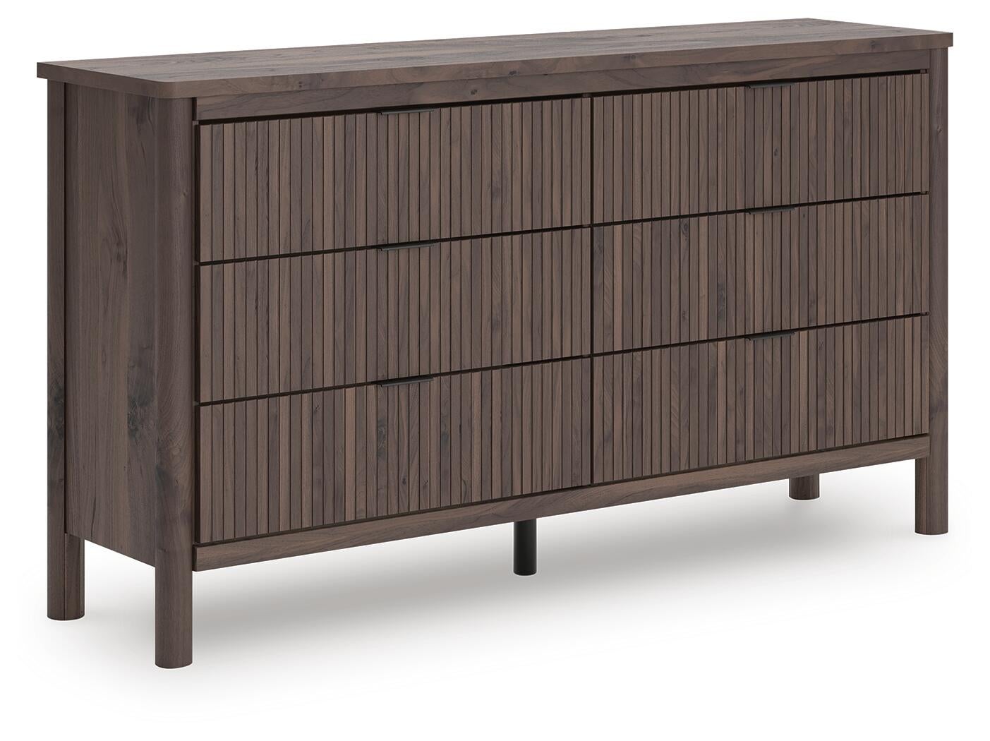 Pamytta  Panel Platform Bed, Dresser, Mirror And Nightstand