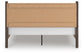 Pamytta  Panel Platform Bed, Dresser, Mirror And Nightstand