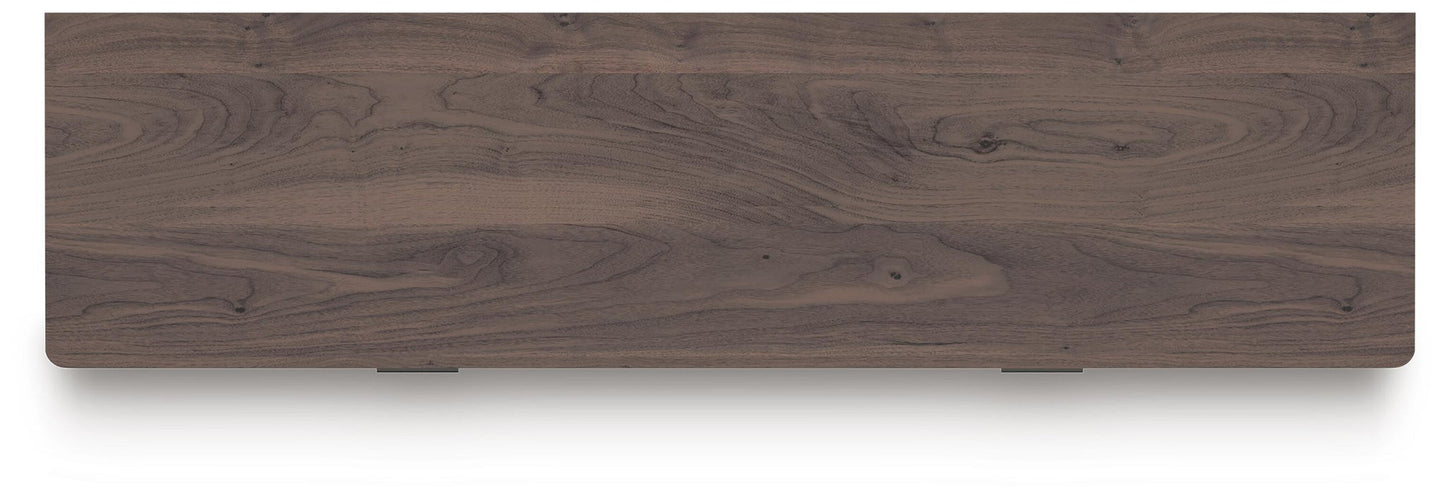 Pamytta  Panel Platform Bed, Dresser, Mirror And Nightstand