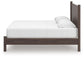 Cadmori  Panel Platform Bed, Dresser And Mirror