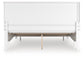 Fortman  Panel Storage Bed With Mirrored Dresser And Nightstand