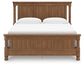 Chadworth  Poster Bed With Mirrored Dresser And Nightstand