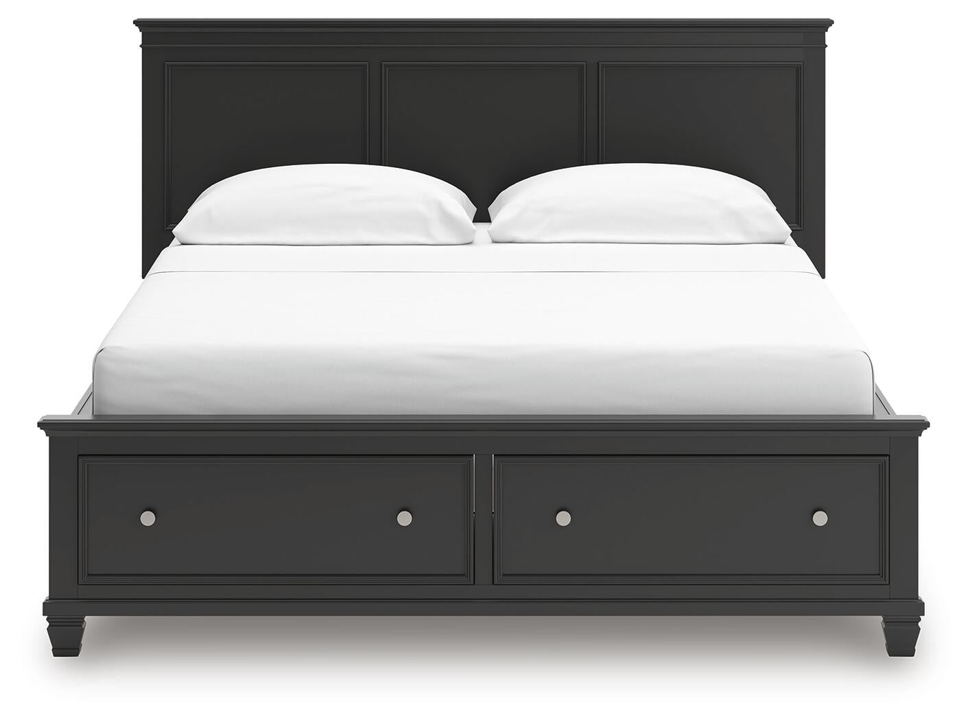 Lanolee California  Panel Storage Bed, Dresser, Mirror And Nightstand