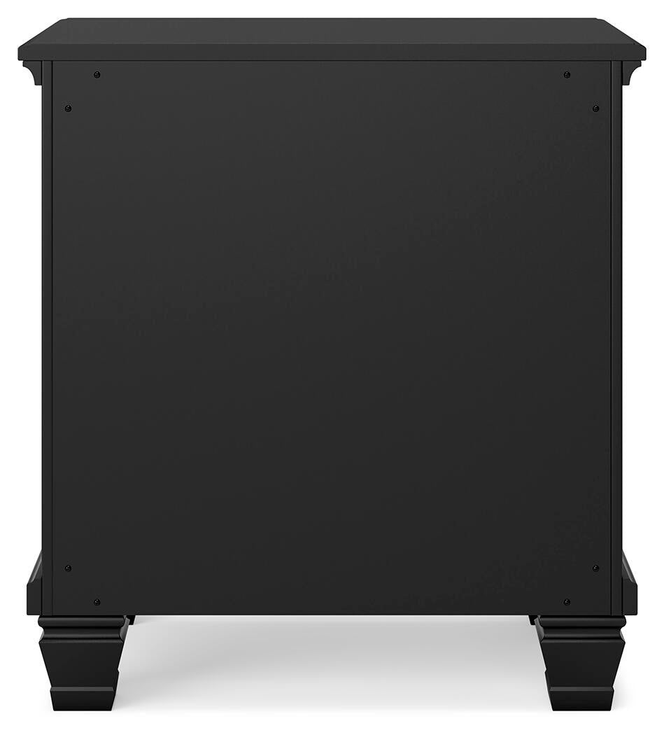 Lanolee California  Panel Storage Bed, Dresser, Mirror And Nightstand