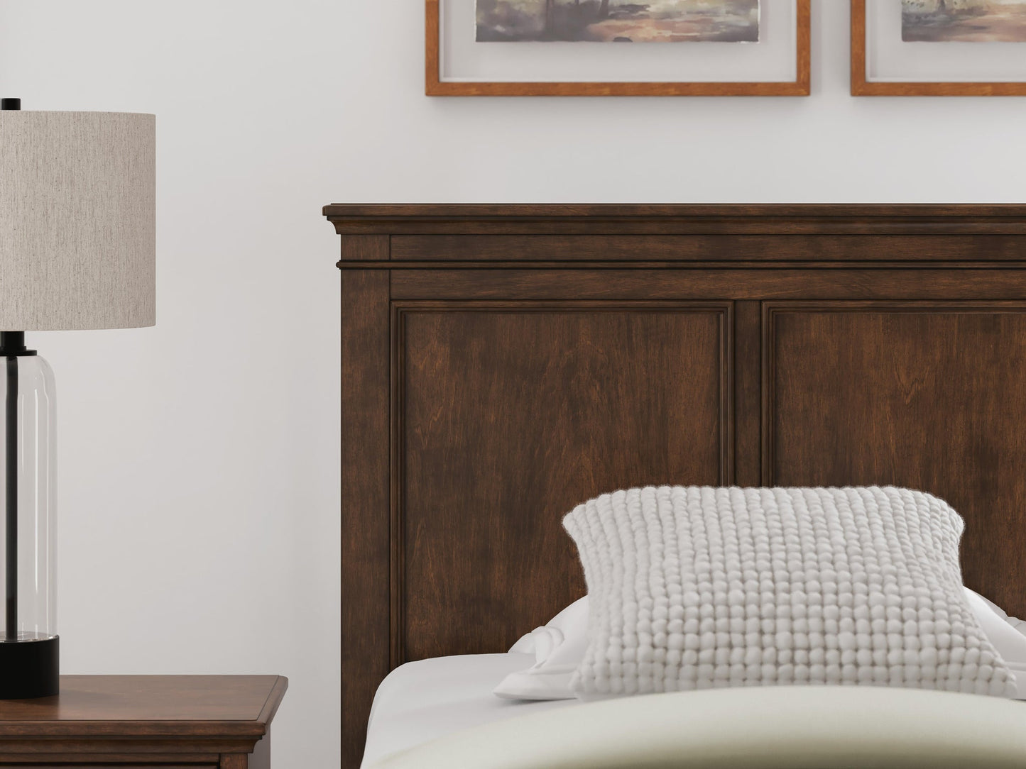 Danabrin  Panel Storage Bed, Dresser, Mirror And Nightstand