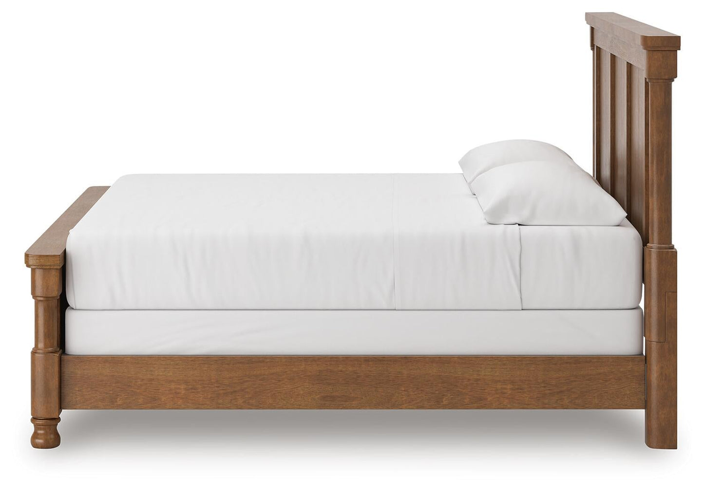 Rowlenstown  Poster Bed With Mirrored Dresser