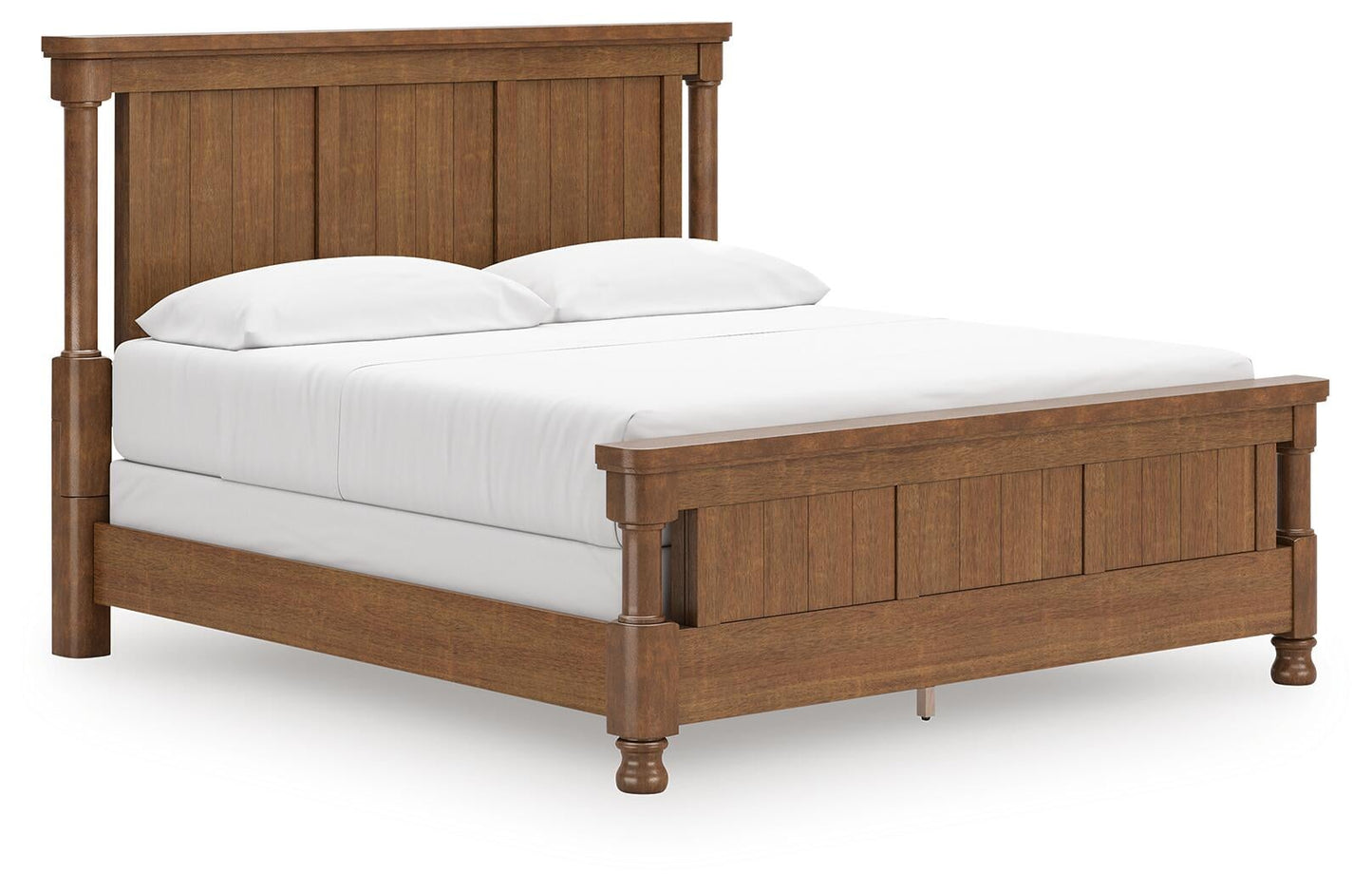 Chadworth California  Poster Bed With Mirrored Dresser And Nightstand