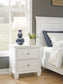 Fortman  Panel Storage Bed, Dresser, Mirror And Nightstand