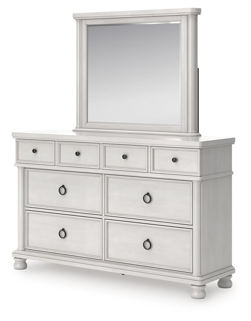 Chadworth  Poster Bed, Dresser And Mirror