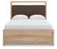 Hollymount  Upholstered Platform Bed, Dresser, Mirror And Nightstand