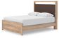 Hollymount  Upholstered Platform Bed, Dresser, Mirror And Nightstand
