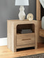 Hollymount  Upholstered Platform Bed, Dresser, Mirror And Nightstand