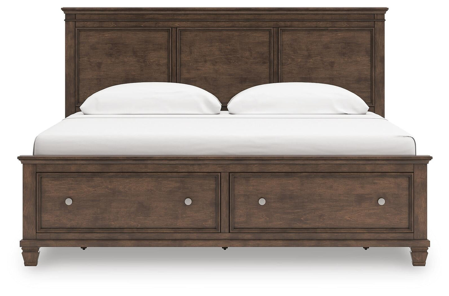 Danabrin  Panel Storage Bed, Dresser, Mirror And Nightstand