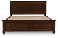 Danabrin  Panel Storage Bed, Dresser, Mirror And Nightstand