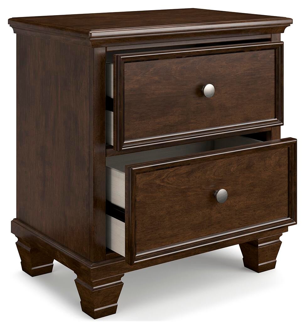 Danabrin  Panel Storage Bed, Dresser, Mirror And Nightstand