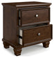Danabrin  Panel Storage Bed, Dresser, Mirror And Nightstand