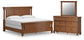 Chadworth California  Poster Bed With Mirrored Dresser