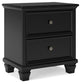 Lanolee  Panel Storage Bed, Dresser, Mirror And Nightstand